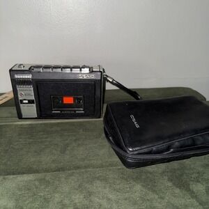 Vintage CRAIG Corporation‎ 2629 Compact Portable Cassette Recorder W/ Case